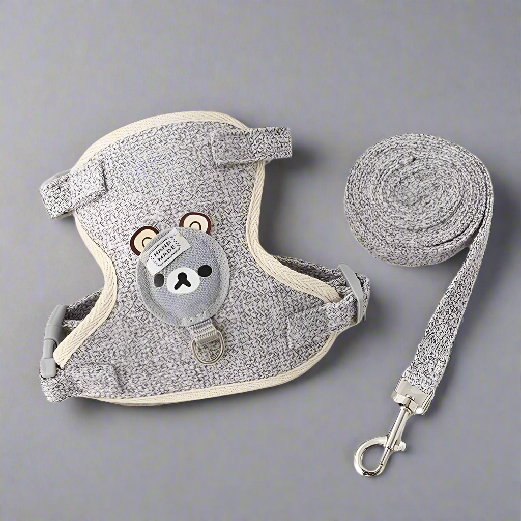 BearBuddy Pet Harness & Leash Set