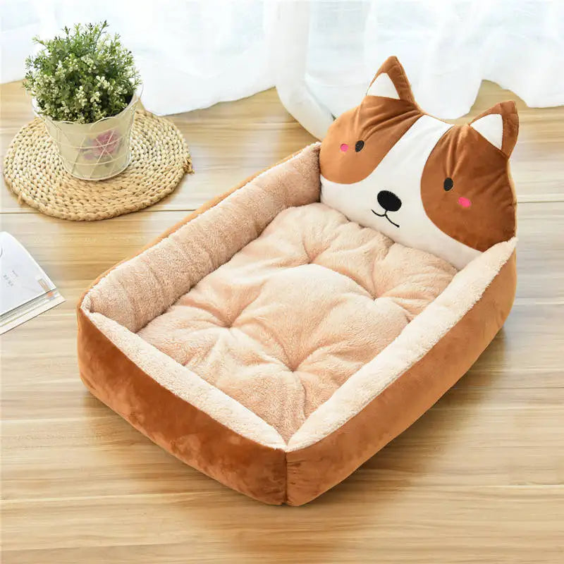 CozyPaws Cartoon Bed