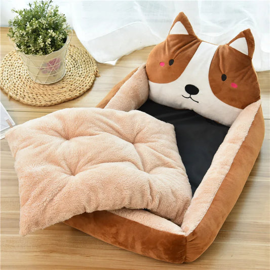 CozyPaws Cartoon Bed