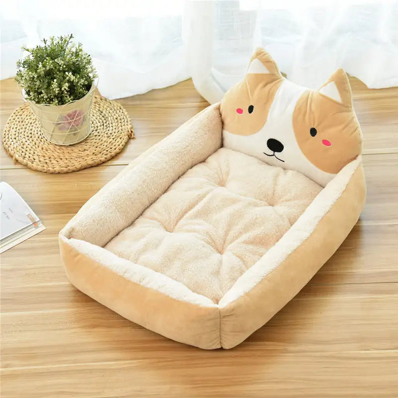CozyPaws Cartoon Bed