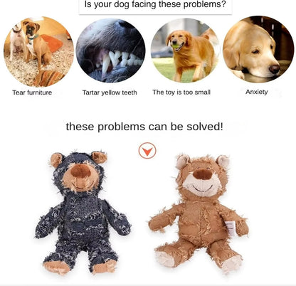 ToughPaw Indestructible Bear Toy