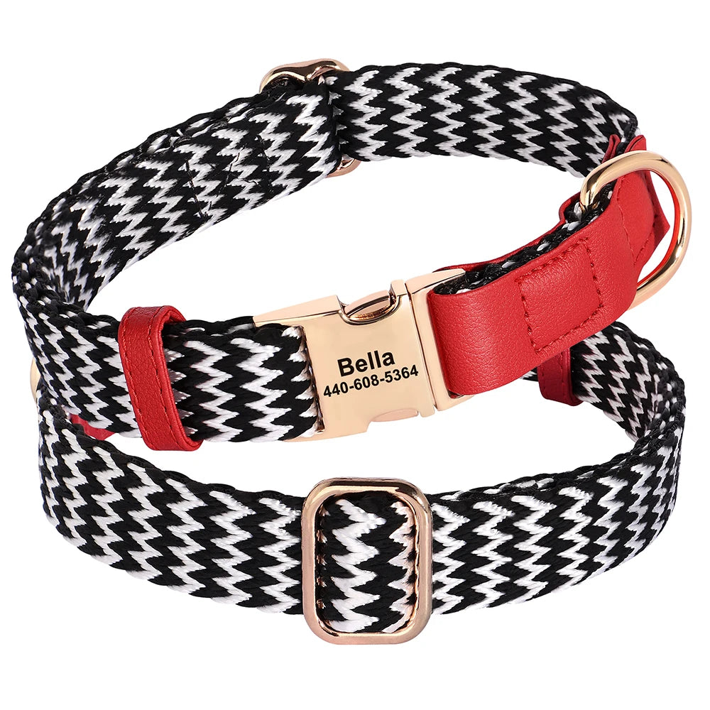 EliteTag Custom Nylon Dog Collar