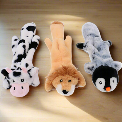 CrinkleCritter Animal Dog Toy