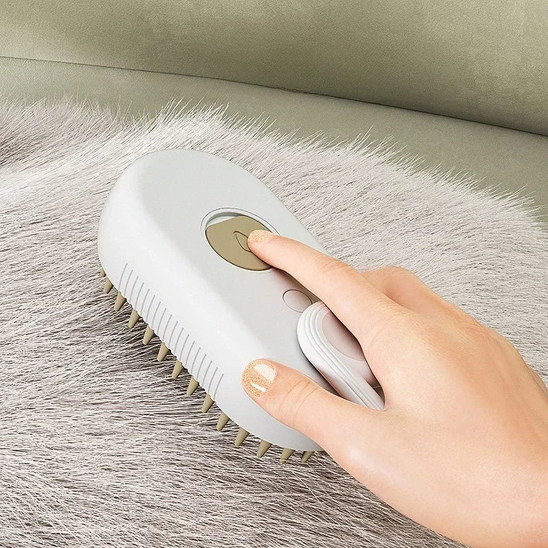 PawVapor Spray Massage Brush