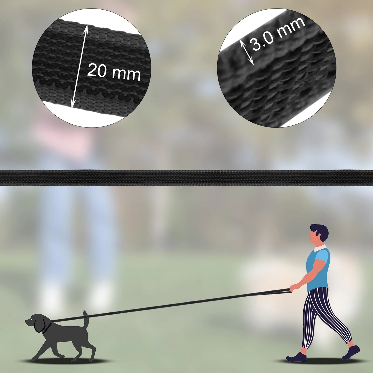 FlexiPaw Long Leash