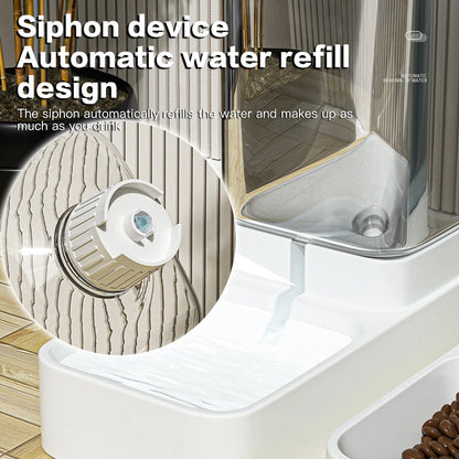 FeedFlow Automatic Feeder & Water Dispenser