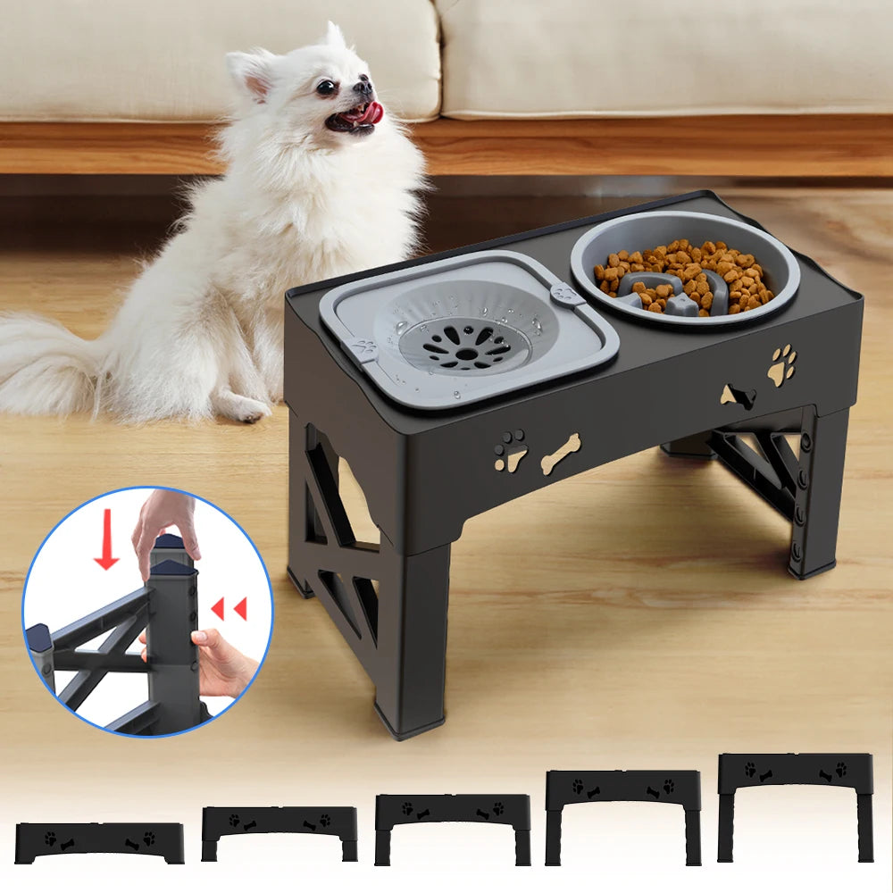 FurryFeast Adjustable Pet Feeder