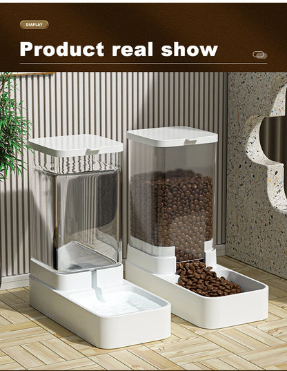 FeedFlow Automatic Feeder & Water Dispenser