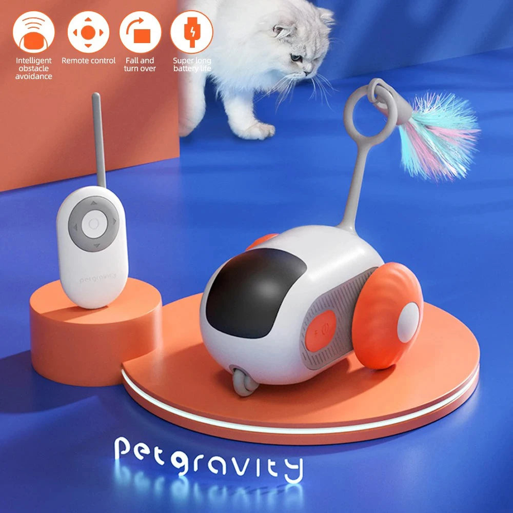 PetGravity ChasePaws Smart Cat Toy Car