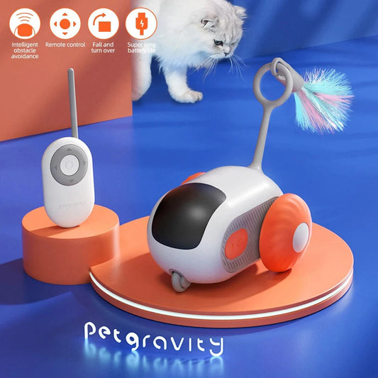 PetGravity ChasePaws Smart Cat Toy Car