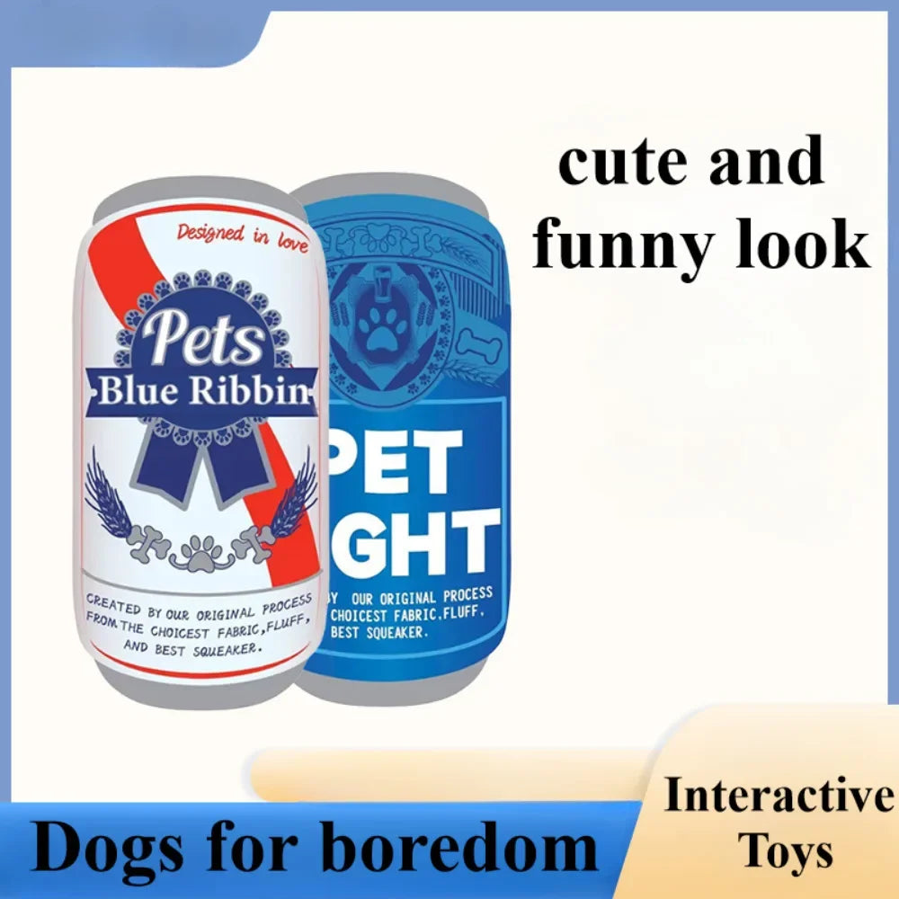 ChewBrew Plush Bottle Toy