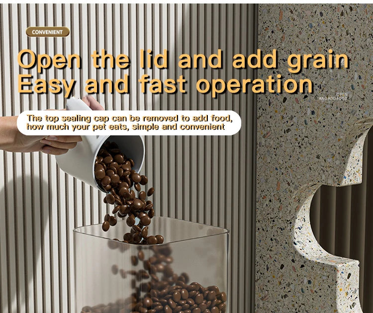 FeedFlow Automatic Feeder & Water Dispenser