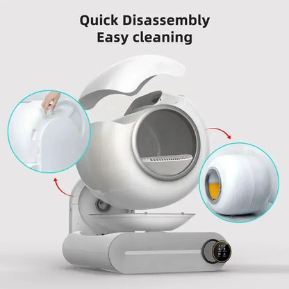 Tonepie 65L the Automatic Smart Cat Litter Box