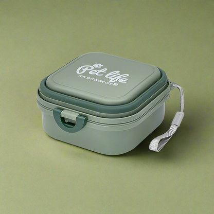 PetLife AdventureFold Double Pet Bowls