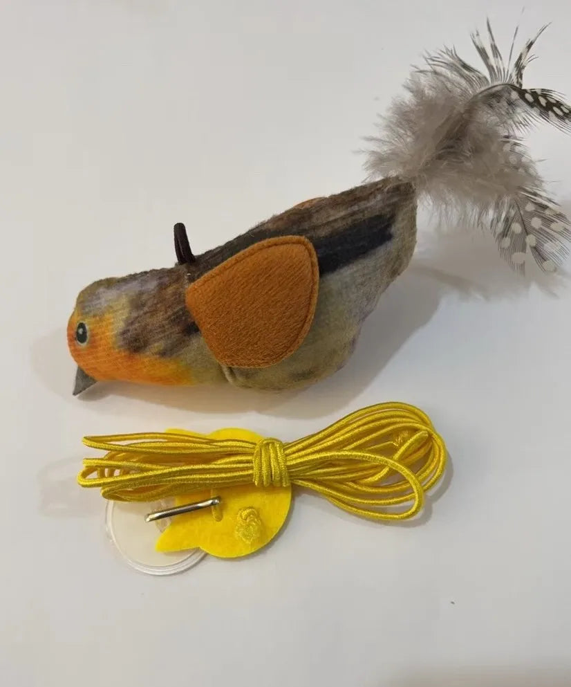 FeatherPounce Bird Toy