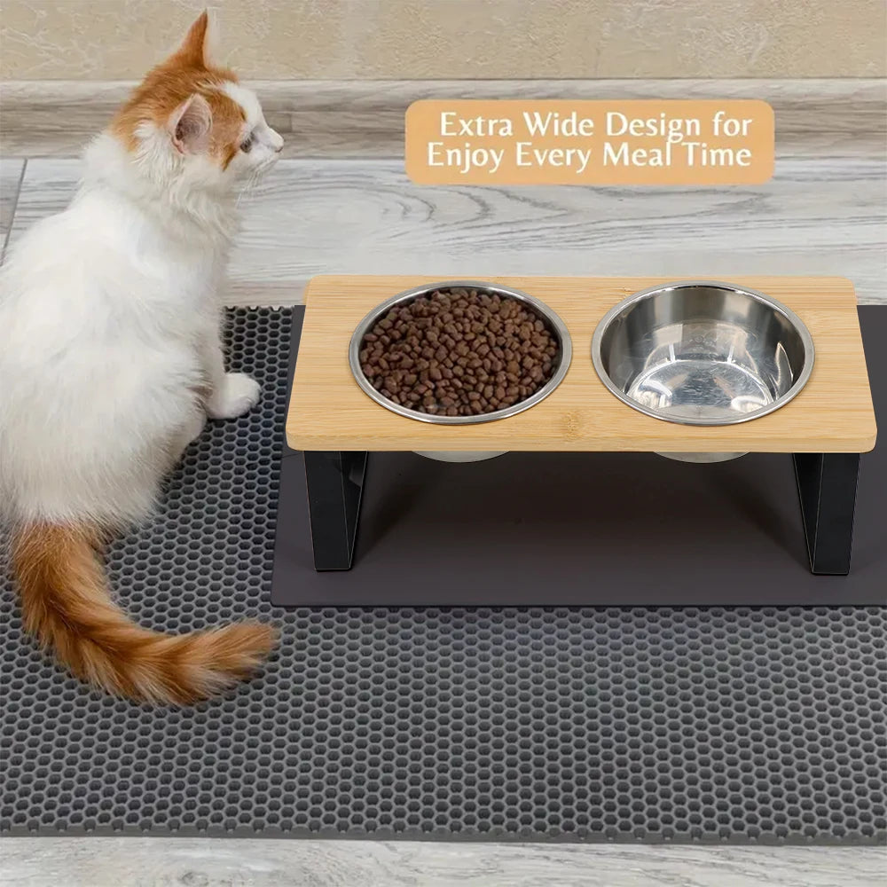 VitalFeast Elevated Cat Bowls