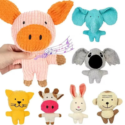 PlushyPals Squeaky Dog Toys