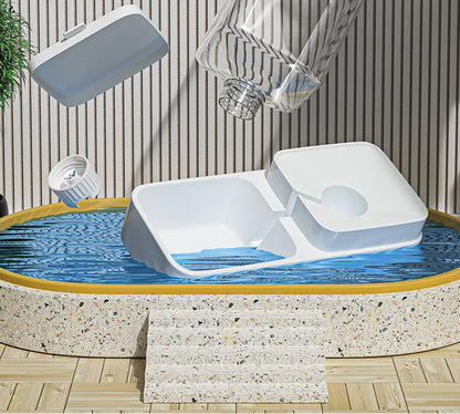 FeedFlow Automatic Feeder & Water Dispenser