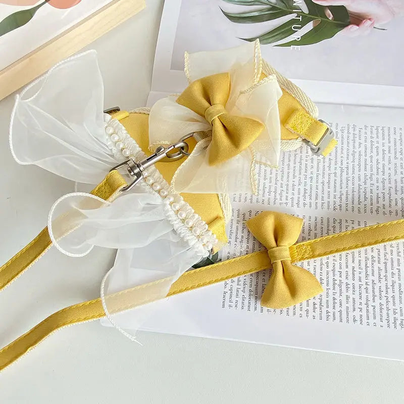 DreamBow Pet Harness & Leash Set