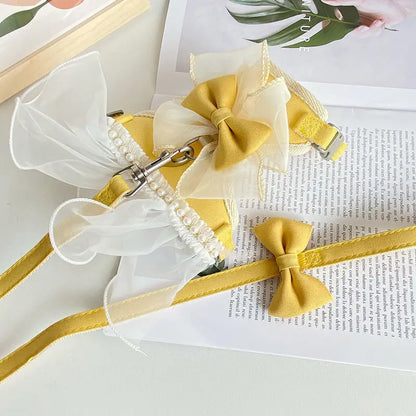 DreamBow Pet Harness & Leash Set