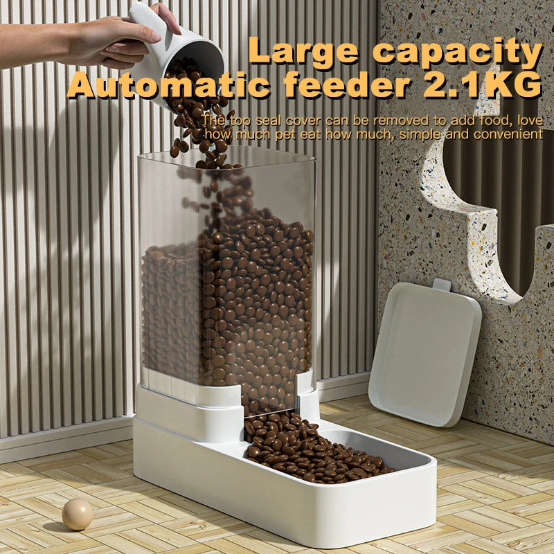 FeedFlow Automatic Feeder & Water Dispenser