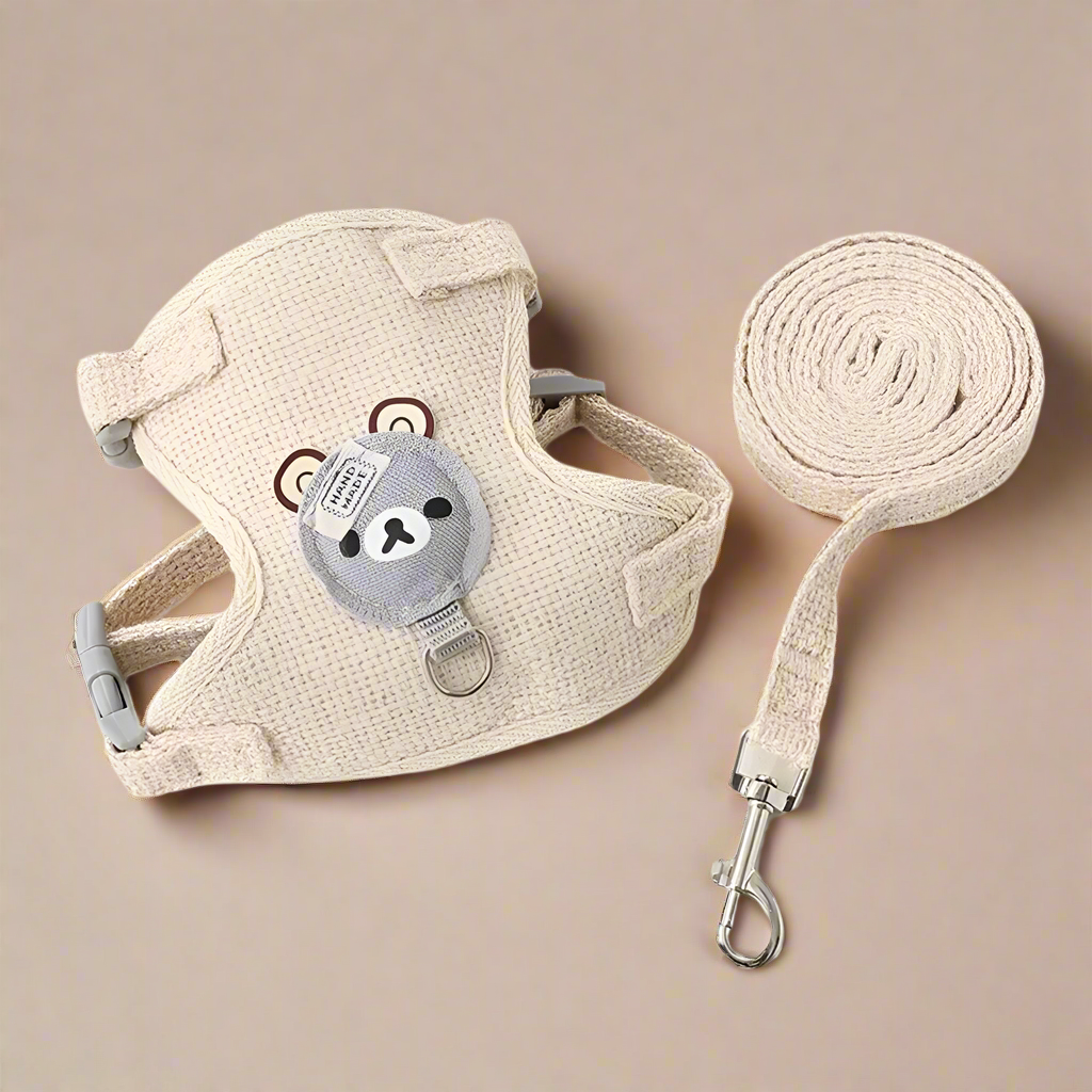 BearBuddy Pet Harness & Leash Set