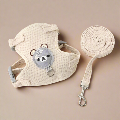BearBuddy Pet Harness & Leash Set