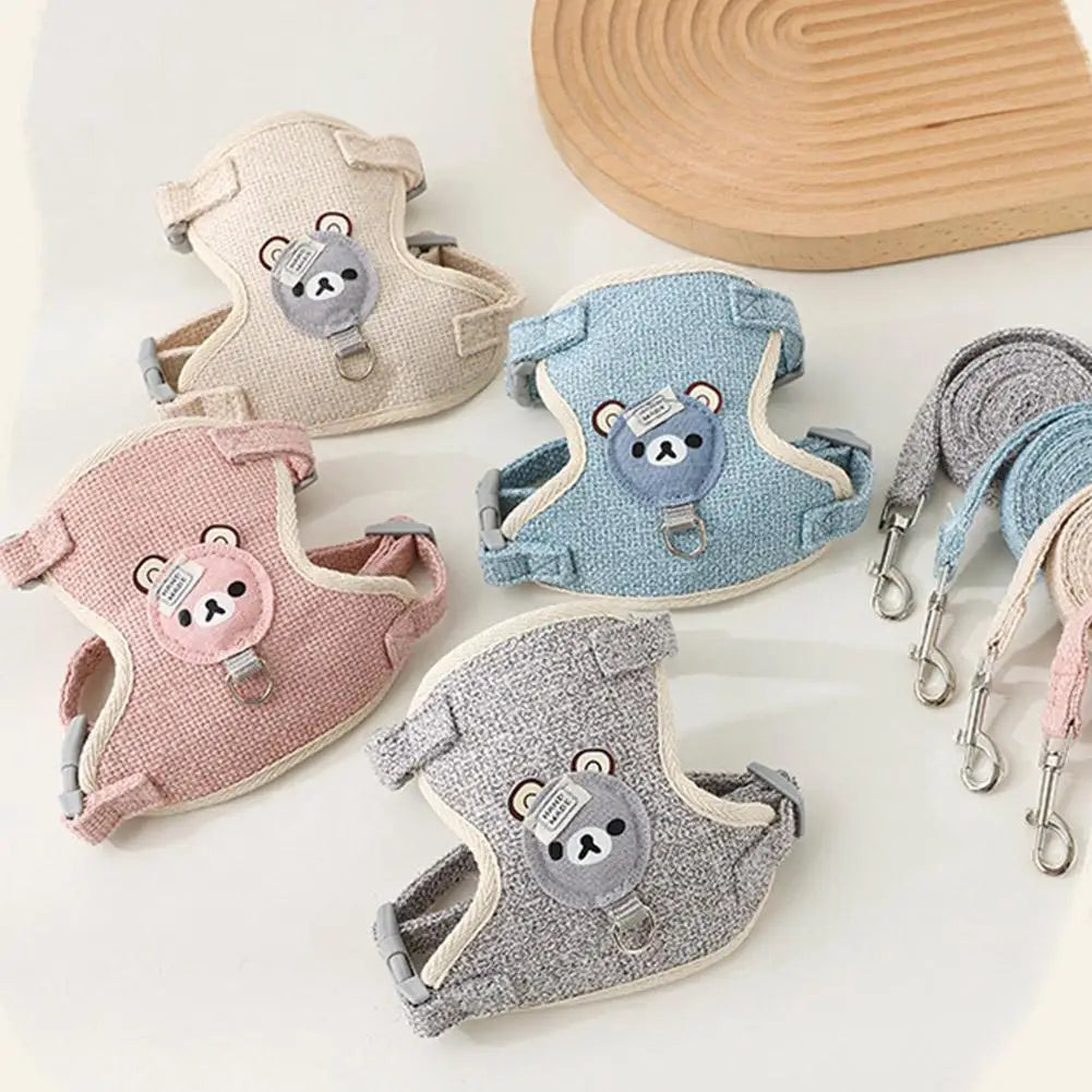 BearBuddy Pet Harness & Leash Set