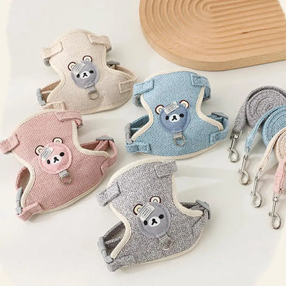BearBuddy Pet Harness & Leash Set
