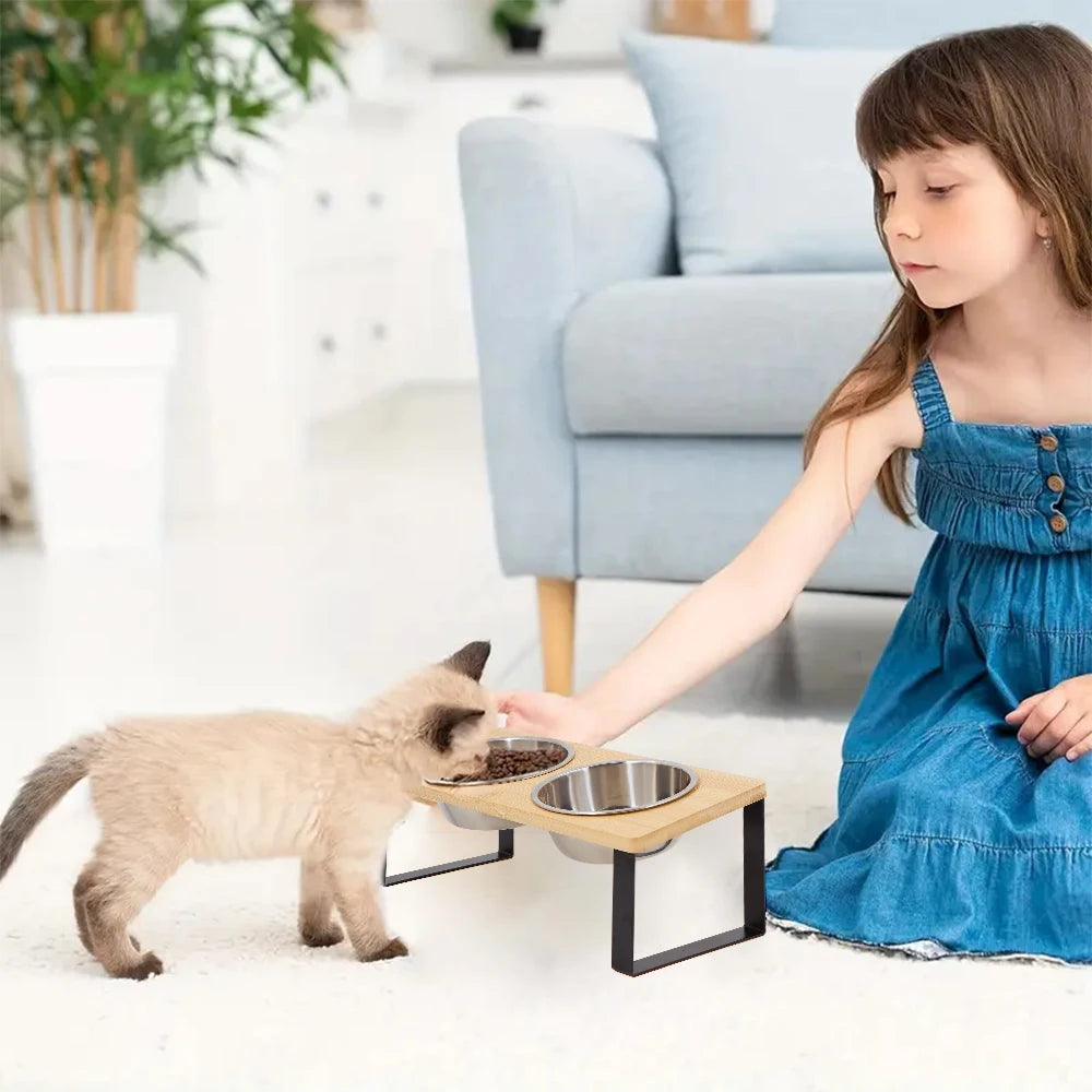 VitalFeast Elevated Cat Bowls