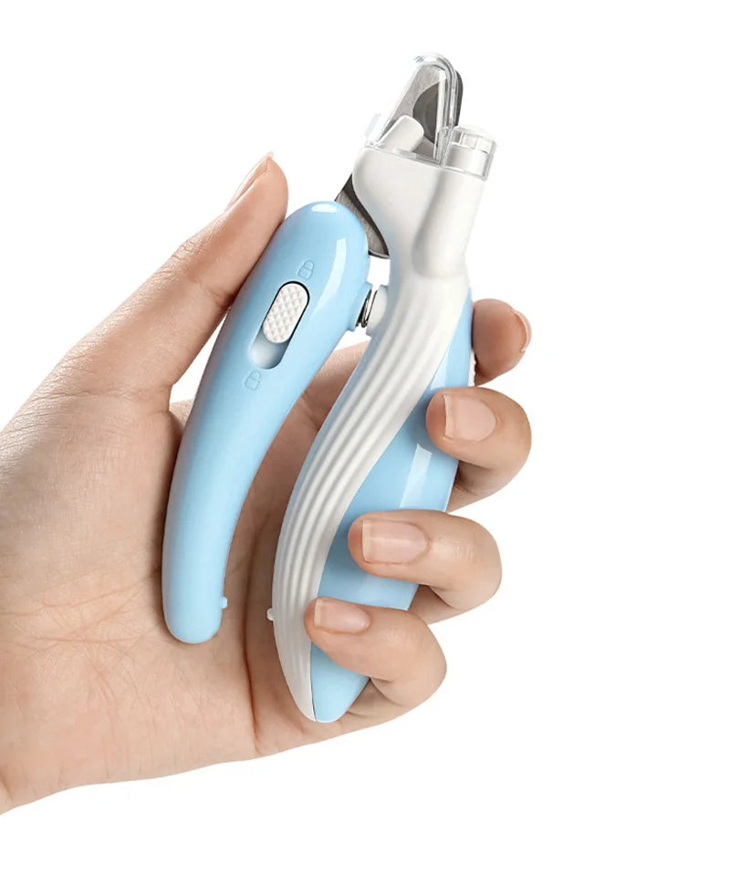 PawTrimerPro Pet Nail Clippers with LED Light