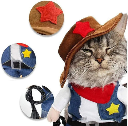 WildWhiskers Cat Cowboy Costume