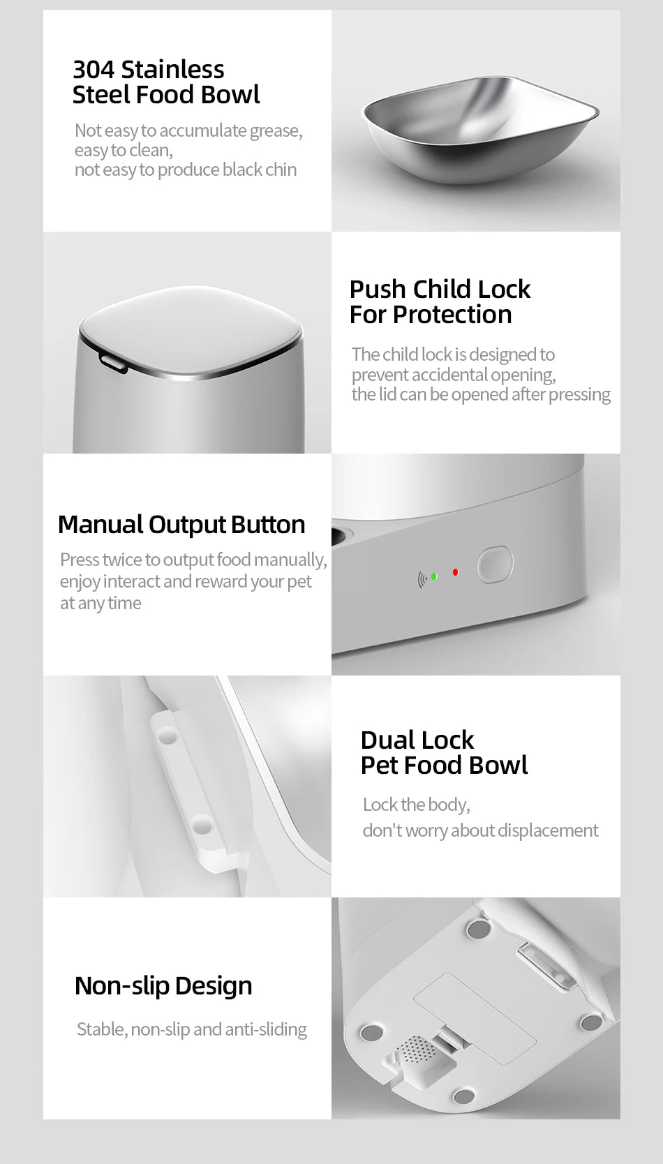 ROJECO The Automatic Pet Feeder