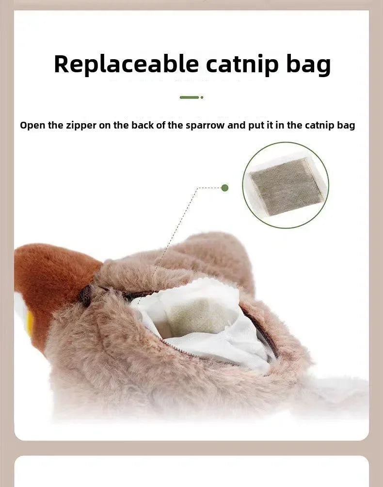 FlutterPeep Catnip Bird