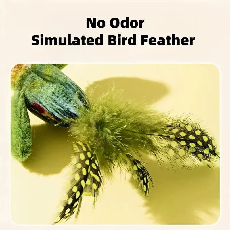FeatherPounce Bird Toy