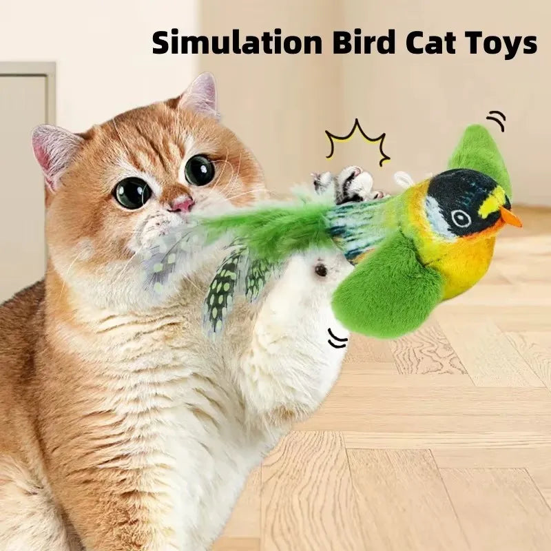 FeatherPounce Bird Toy