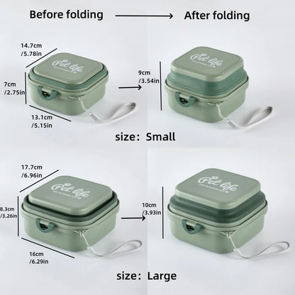 PetLife AdventureFold Double Pet Bowls