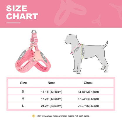 CozyPaw Winter Plush Harness