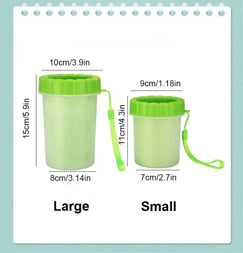 PawFresh Soft Silicone Pet Washing Cup