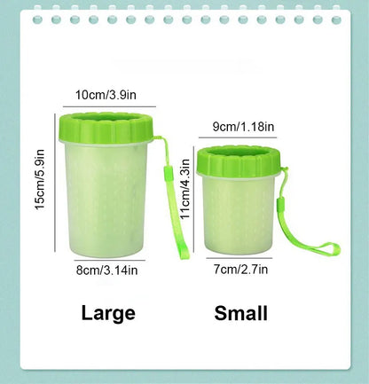 PawFresh Soft Silicone Pet Washing Cup