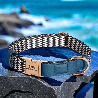 EliteTag Custom Nylon Dog Collar