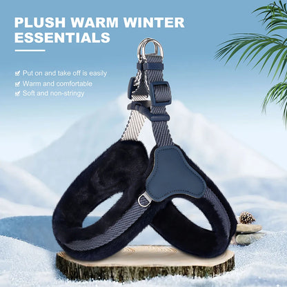 CozyPaw Winter Plush Harness
