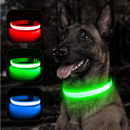 GlowGuard LED Collar