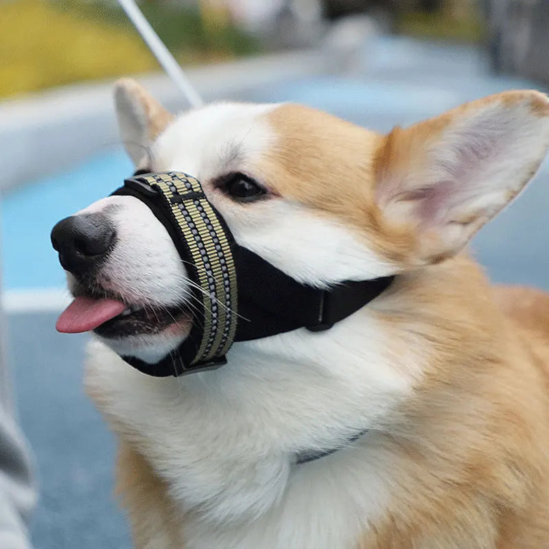 GuardPro Reflective Tactical Dog Muzzle