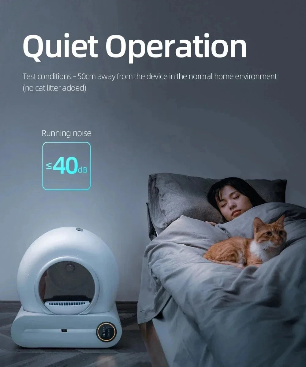 Tonepie 65L the Automatic Smart Cat Litter Box