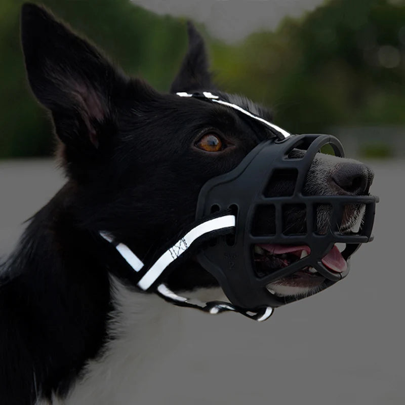 GuardEase Soft Adjustable Dog Muzzle