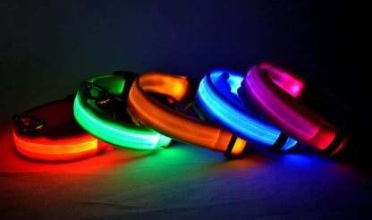 GlowGuard LED Collar