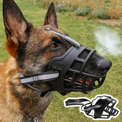 GuardEase Soft Adjustable Dog Muzzle