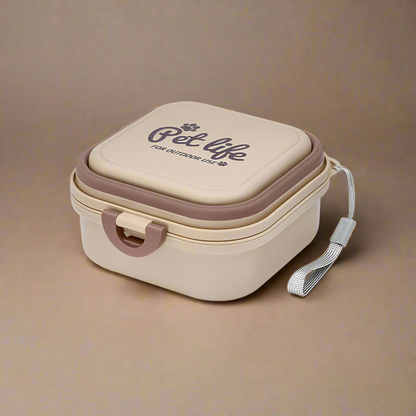 PetLife AdventureFold Double Pet Bowls