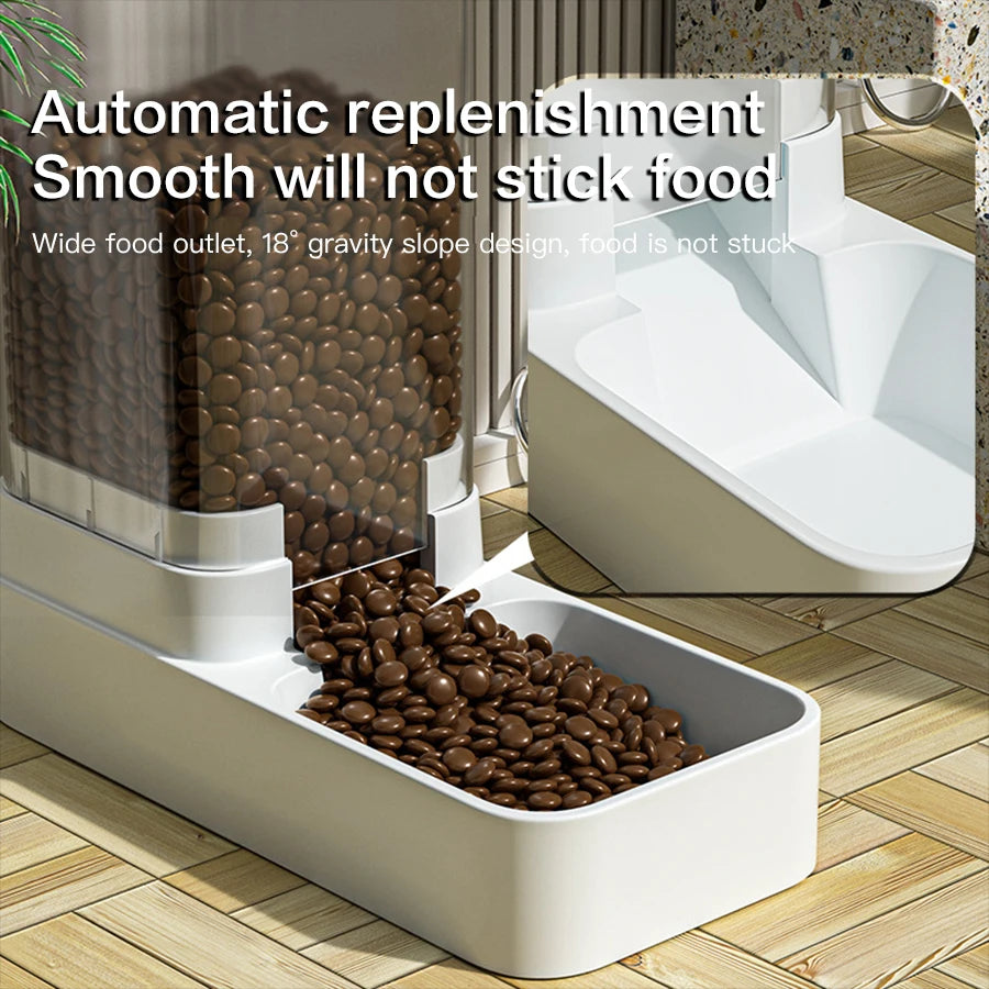 FeedFlow Automatic Feeder & Water Dispenser